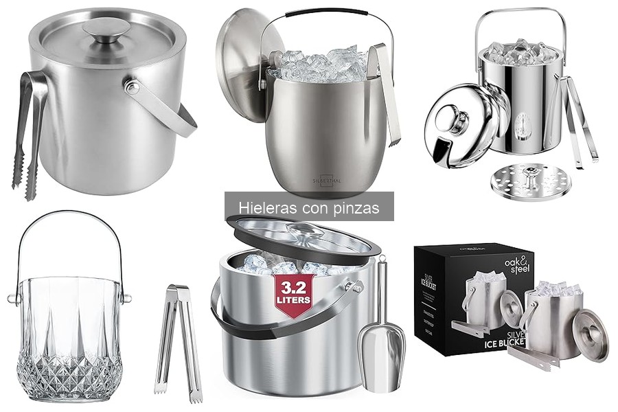 Ventajas de elegir hieleras con pinzas sobre cubos de hielo