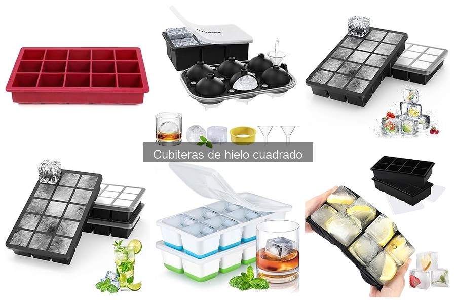 Ventajas de las Cubiteras de Hielo Cuadrado para tus Bebidas