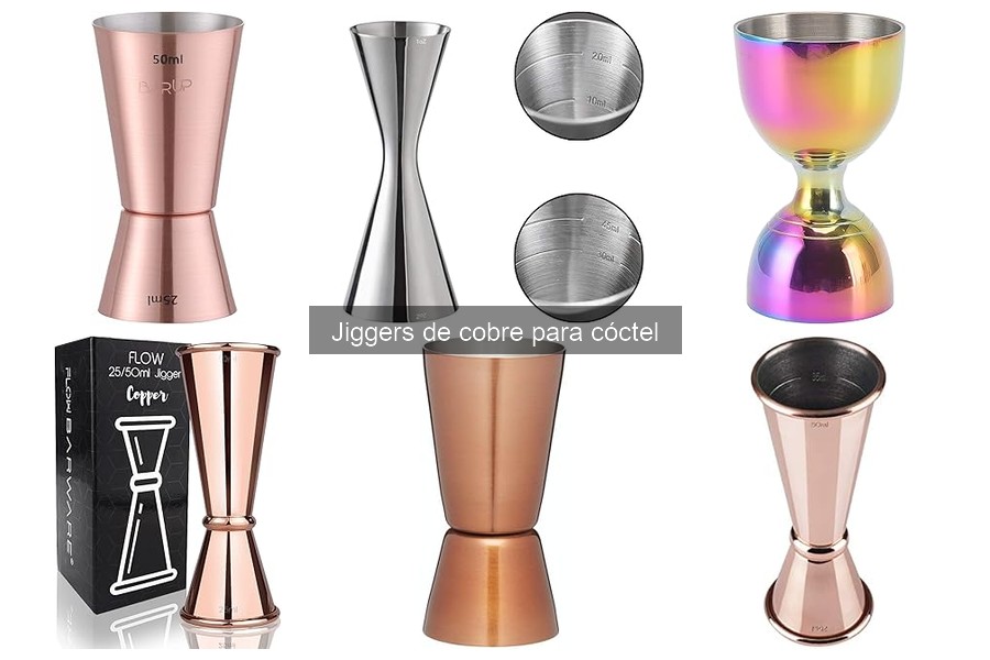 Ventajas de los jiggers de cobre para cócteles