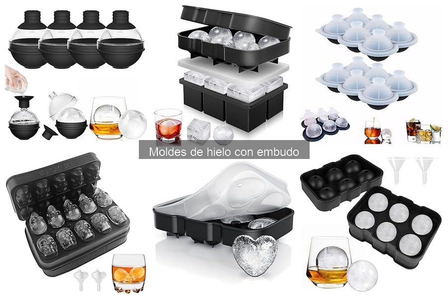 Ventajas de los Moldes de Hielo con Embudo para Bebidas