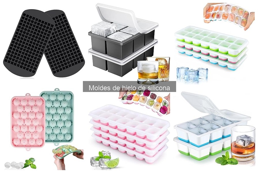 Ventajas de los Moldes de Hielo de Silicona para tu Bar en Casa