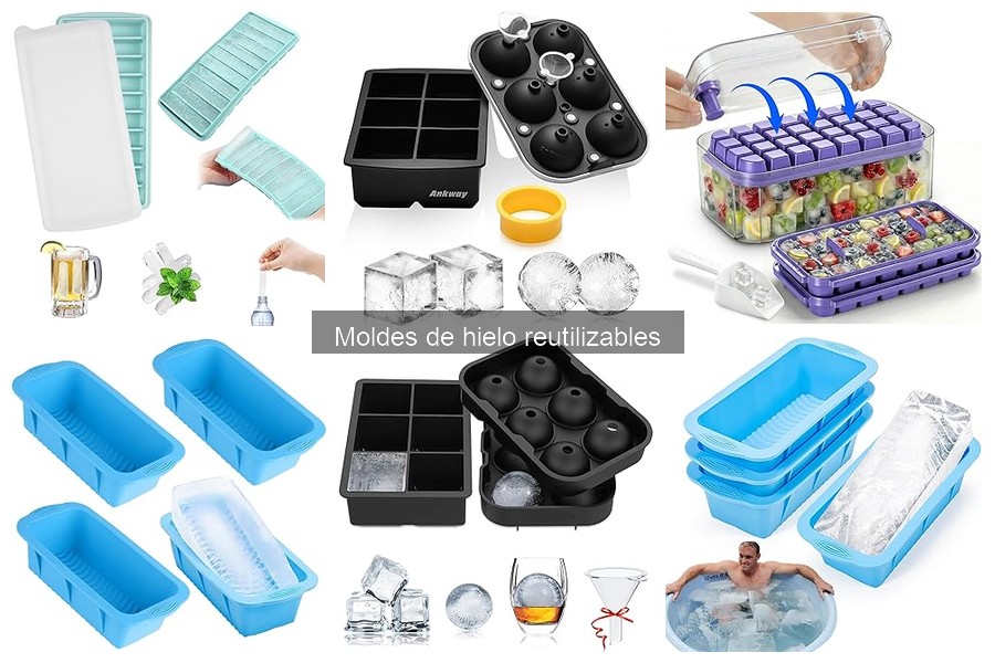 Ventajas de los Moldes de Hielo Reutilizables en tu Bar