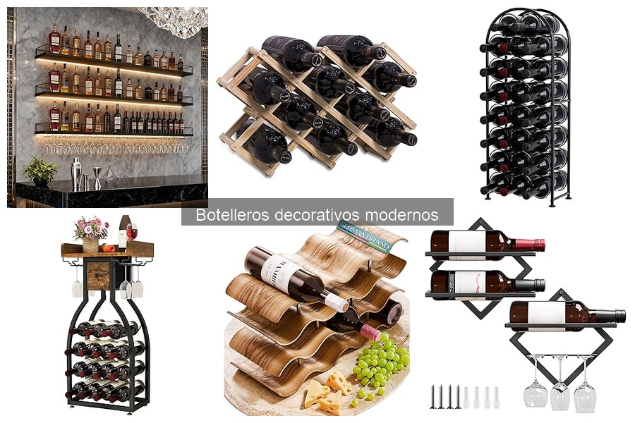 Ventajas de un Botellero Decorativo Moderno para tu Hogar