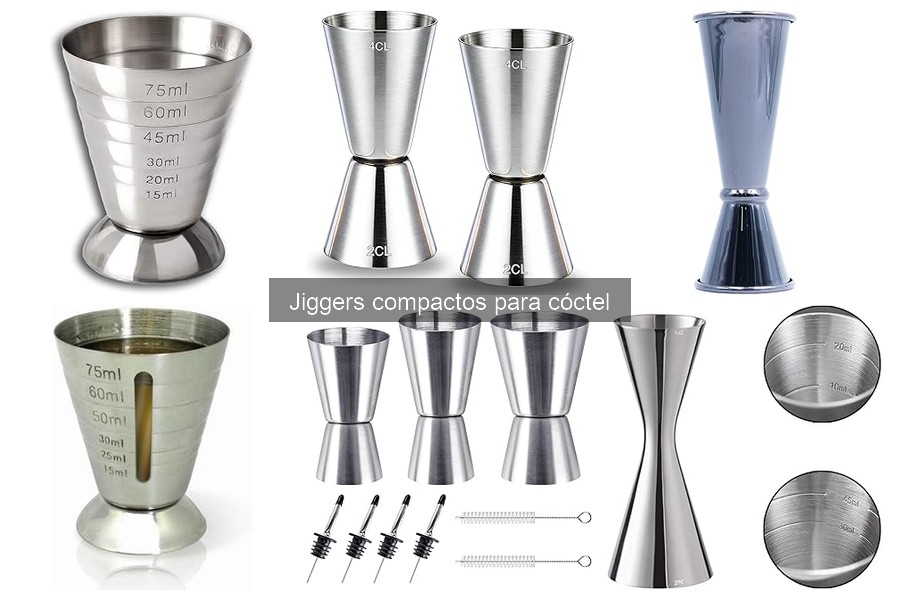 Ventajas de un jigger compacto para cócteles en casa