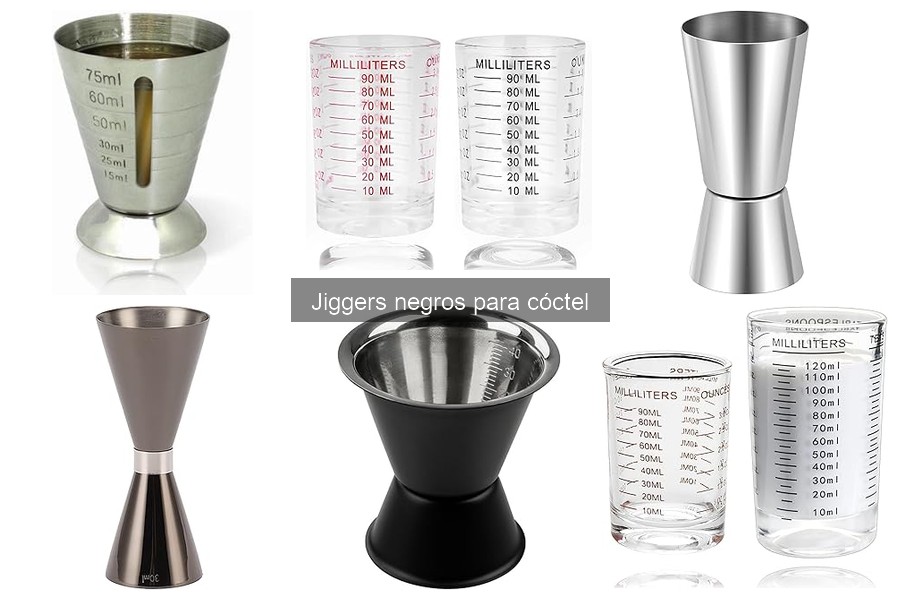 Ventajas de un Jigger Negro para Cóctel: Precisión y Estilo