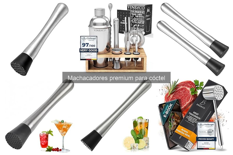 Ventajas de un Machacador Premium para Cócteles