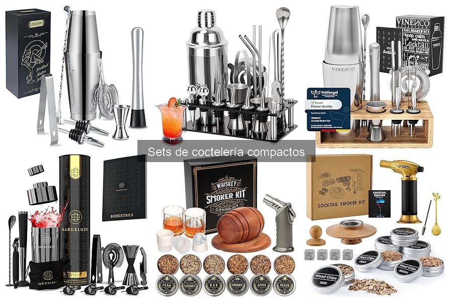 Ventajas de un Set de Coctelería Compacto para tu Bar en Casa