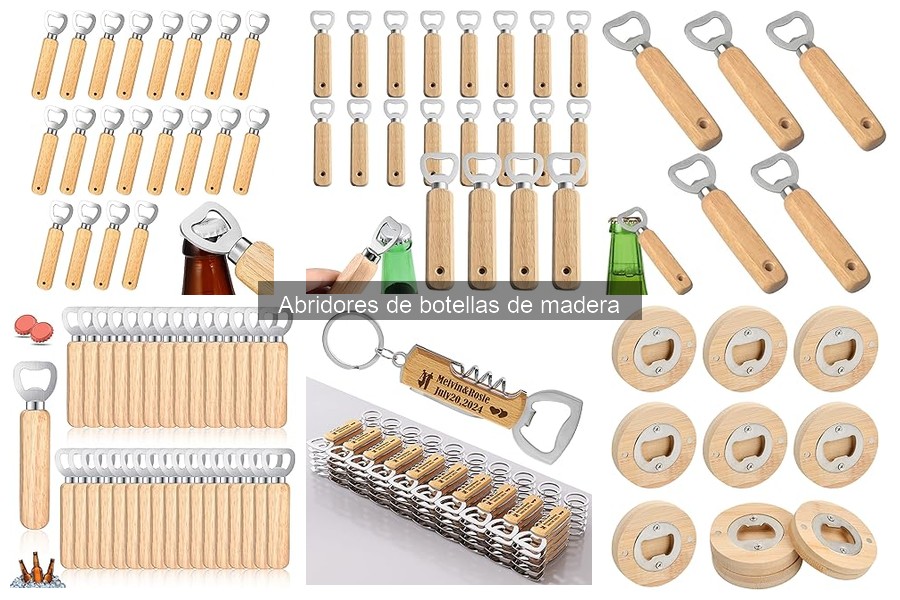 Ventajas de usar abridores de botellas de madera en casa