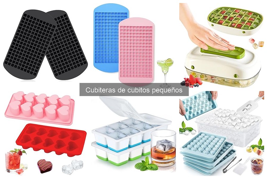 Ventajas de Usar Cubiteras de Cubitos Pequeños en Coctelería