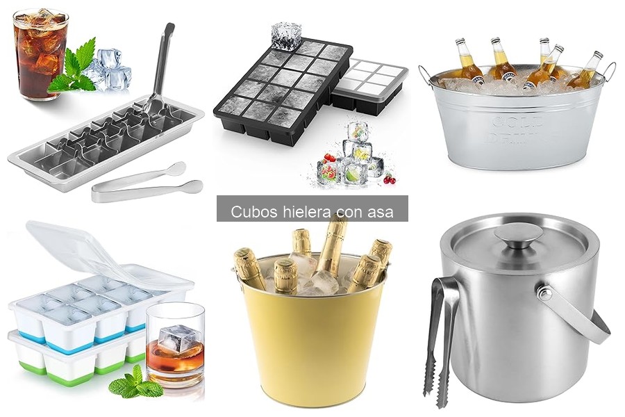 Ventajas de usar cubos hielera con asa en tu bar en casa