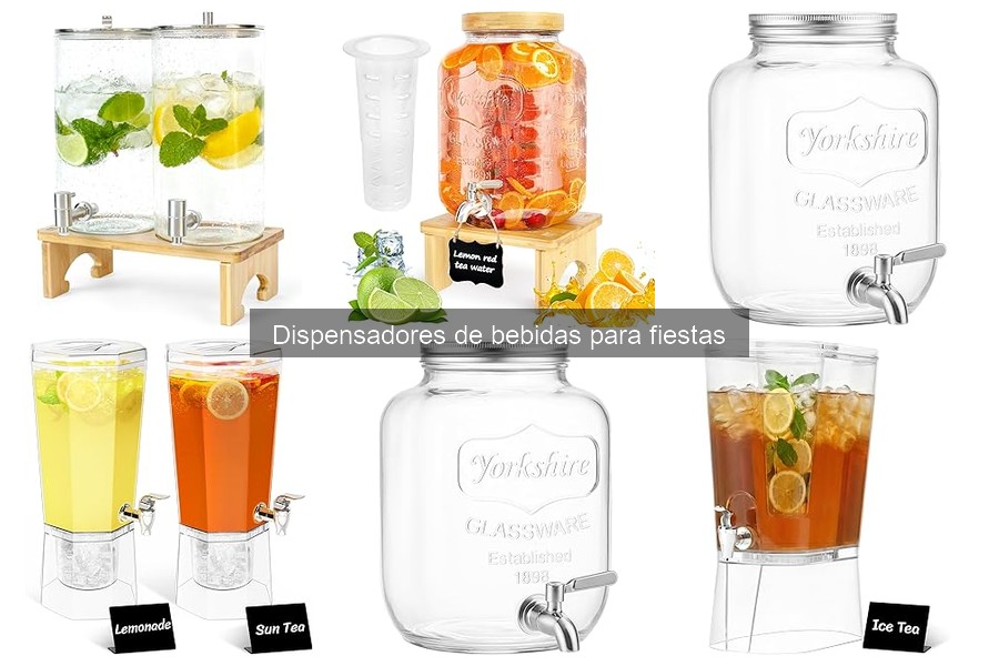 Ventajas de usar dispensadores de bebidas en fiestas