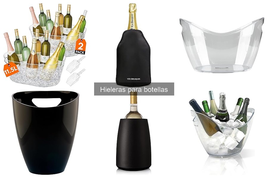 Ventajas de usar hieleras para botellas en casa