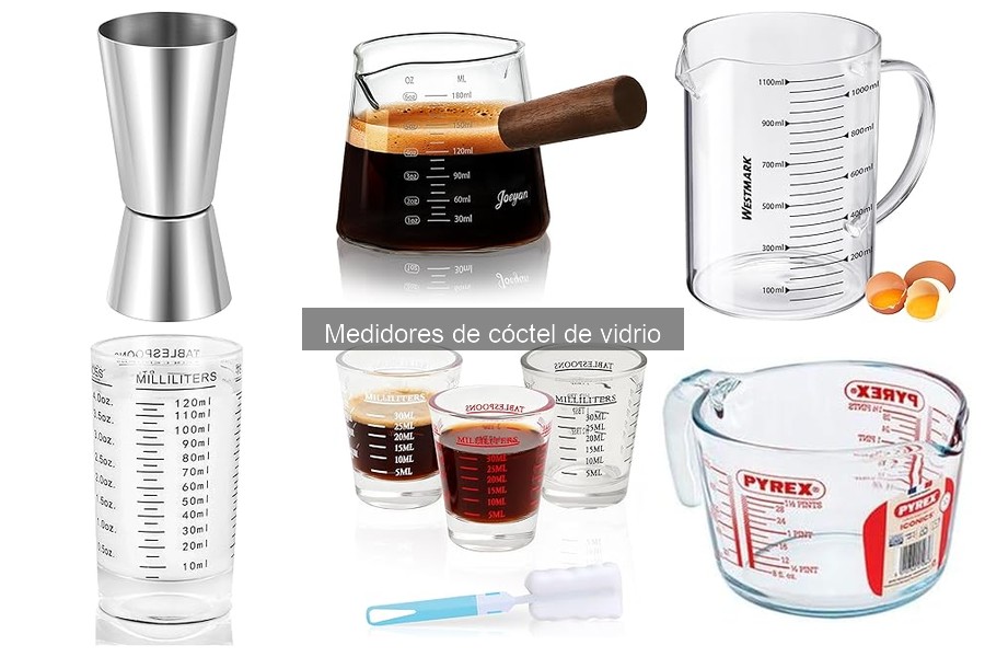 Ventajas de Usar Medidores de Cóctel de Vidrio vs Plástico