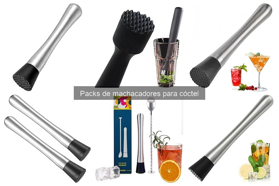 Ventajas de usar un machacador de calidad para cócteles