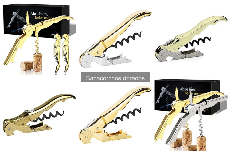 Ventajas de usar un sacacorchos dorado en casa