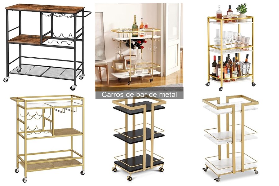 Ventajas del Carro de Bar de Metal para tu Hogar
