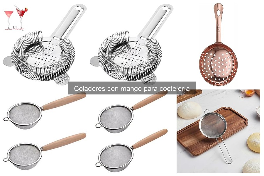 Ventajas del colador con mango en la coctelería