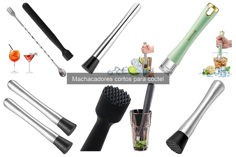 Ventajas del Machacador Corto para Cócteles