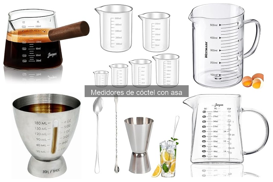 Ventajas del medidor de cóctel con asa para tus cócteles