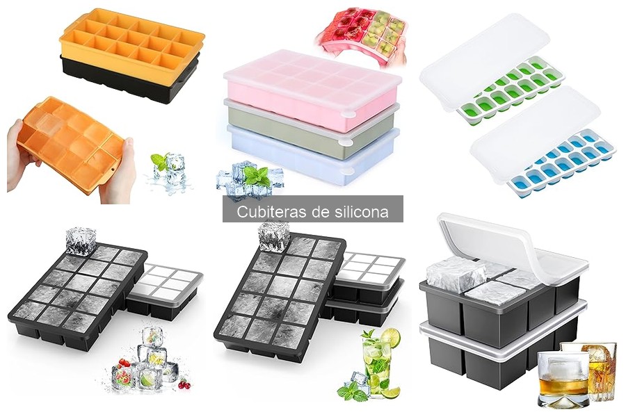 Ventajas y desventajas de cubiteras de silicona vs plástico