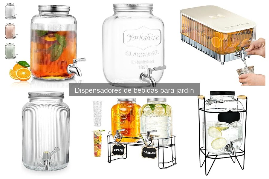** Ventajas y desventajas de dispensadores de bebida en el jardín