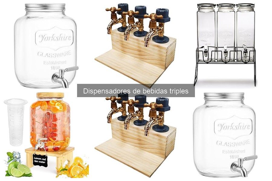 Ventajas y desventajas de dispensadores de bebidas triples