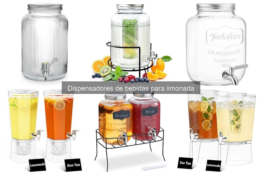 Ventajas y desventajas de dispensadores de limonada