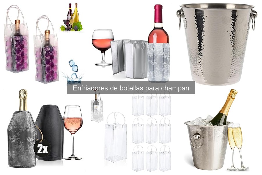 Ventajas y desventajas de enfriadores de botellas para champán
