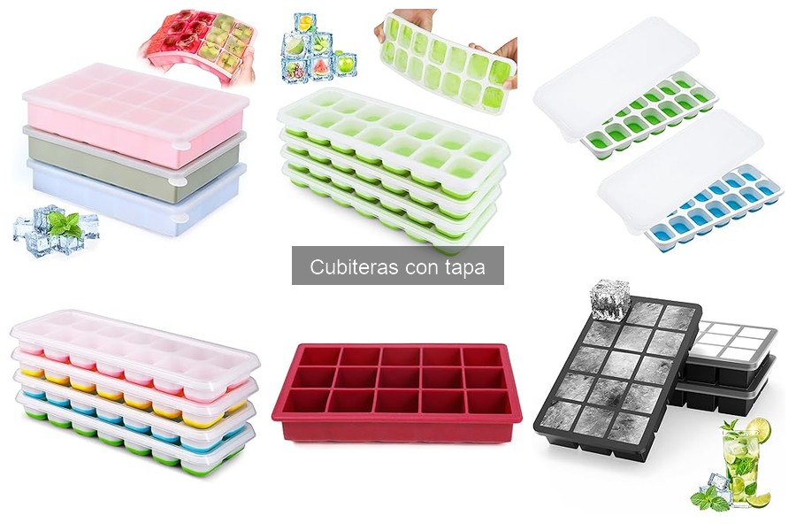 Ventajas y desventajas de las cubiteras con tapa