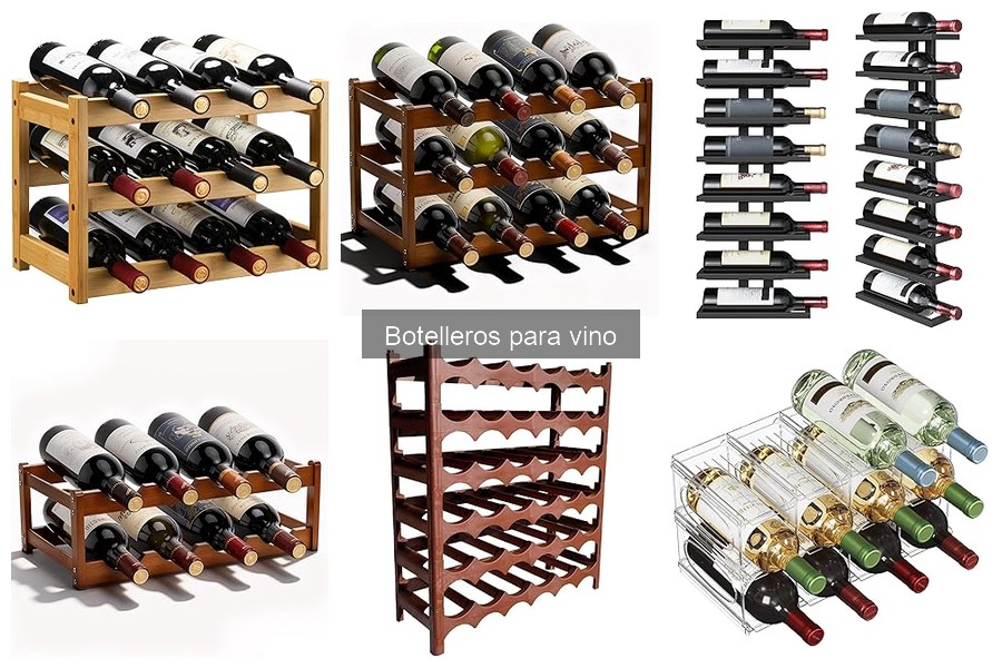 Ventajas y desventajas de los botelleros para vino