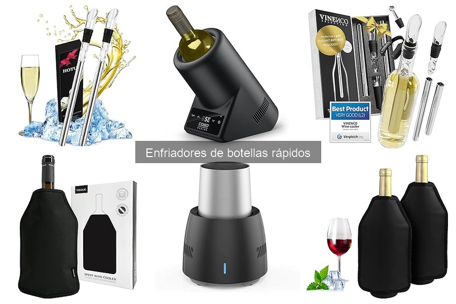 Ventajas y desventajas de los enfriadores de botellas rápidos