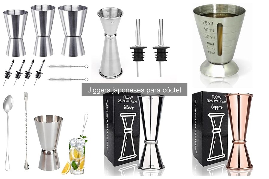 Ventajas y desventajas de los jiggers japoneses para cócteles