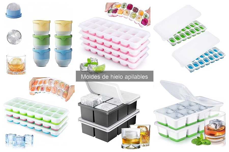 Ventajas y desventajas de los moldes de hielo apilables