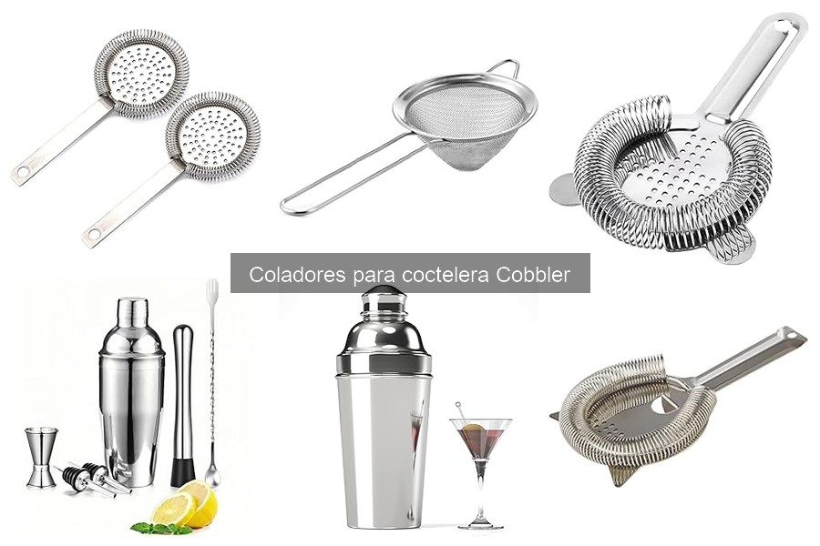 Ventajas y desventajas del colador para coctelera Cobbler